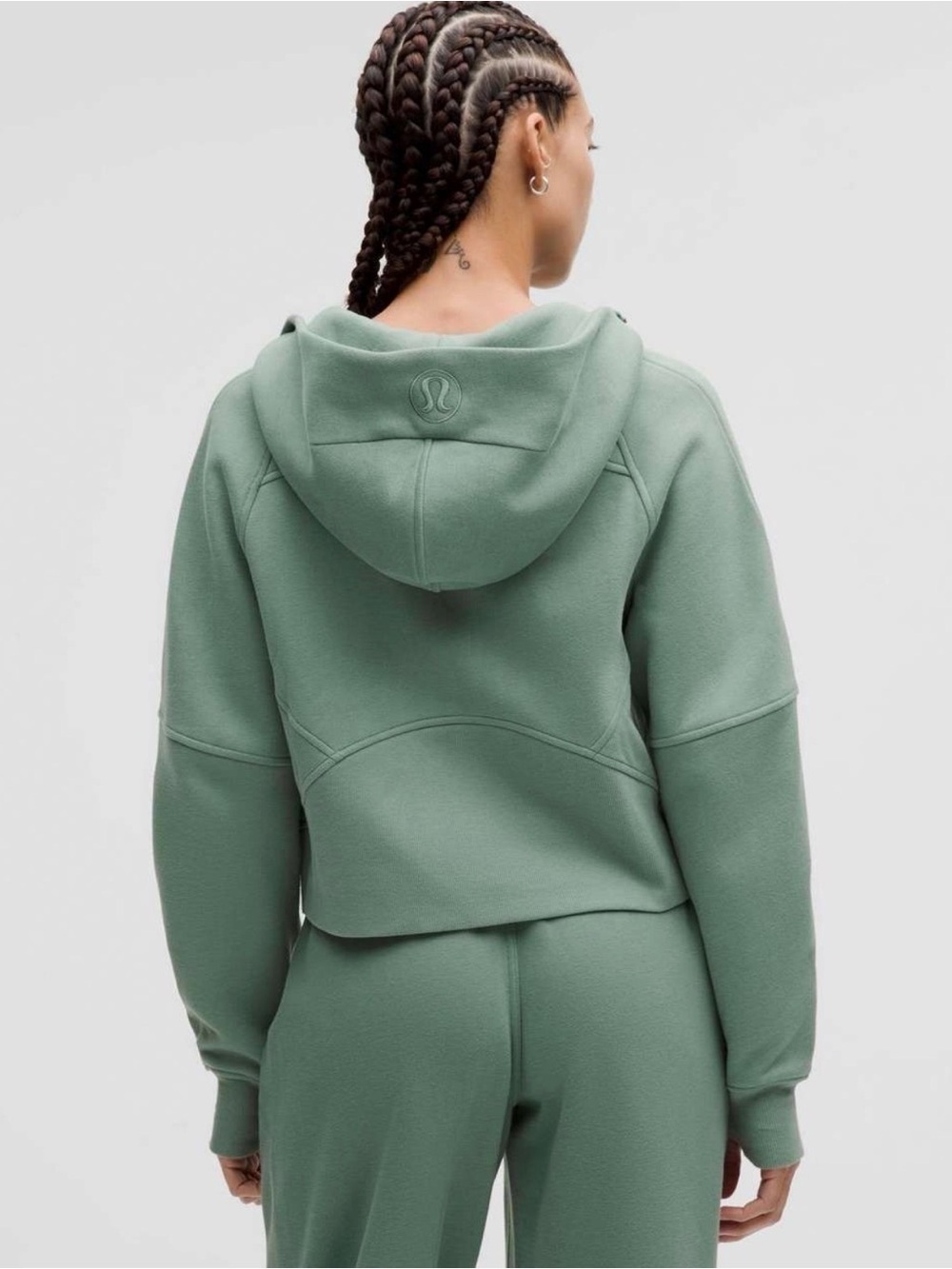 lululemon SCUBA CRBU XS/S oversized half zip Hoodie - Picture 2 of 2